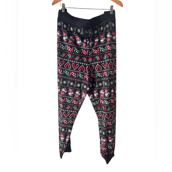 Disney Minnie Mouse Fair Isle Holiday Plus Size Pajamas Leggings NEW Plus 2X - Picture 3 of 13